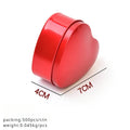 Wholesale 7*7*3.6cm Heart Shape Mini Small Wedding Sweet Candy Chocolate Rings Jewelry Metal Tin Can Jar Box
