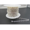 Individuality O Chain S925 Silver Simple Ware Cuban for Jewelry Making Necklace Bracelets Accessories