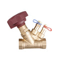 Manual Static Control Brass 3-Way Flow Balancing Valves 3 Years 1.6 Mpa Pressure OEM Customizable Static Control Water Valve