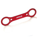 Bicycle Repair Tools Chain Cutter Crank Puller Chain Guide Bike Tool Kit for Bottom Bracket Remover Cassette Removal Tool Set