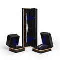 Wholesale Luxury Handmade Plastic LED Jewelry Box Custom Packaging for Rings Earrings Bracelets Necklaces with LED Light