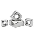 Stainless Steel 304 Square Nut Metric DIN557 M3 M4 M5 M6 M8 M10 M12