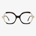 2023 Women Big Frame Optical Glasses Spectacles Custom logo Handmade Eyeglasses Frame Acetate Women Glasses Frame