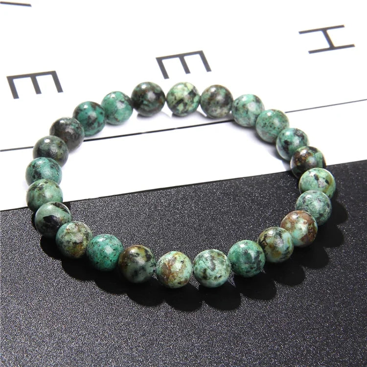 Fashion Healing Energy Jewelry Tiger Eye Beaded  Polished Natural Stone Beads Elastic s