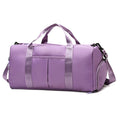 Womens Sports Gym Bag Travel Duffle Bag with Shoes Compartment  Large Capacity Folding Water Resistant Holdall Overnight Bag