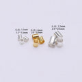 Environmentally Friendly Nickel-Free Brass Tube Partition Tubes Beaded Fix Jewelry Findings & Components