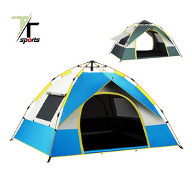 Outdoor Windproof Family Camping Tent Portable Tent for Camping Hiking