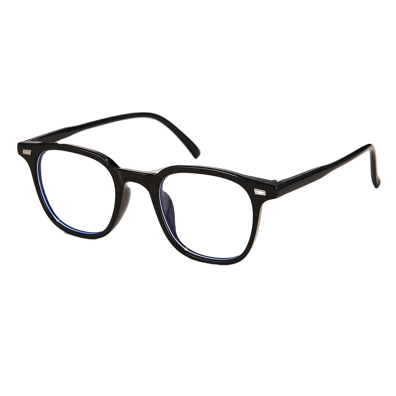 Factory Price Vintage Design Black Glasses Computer Anti Blue Light Blocking Glasses Eyeglasses square Frames 2022