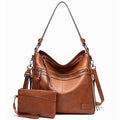 New Women Hand Bags Large Designer Ladies Hobo Bag Bucket Purse Faux Leather Handbags for Women