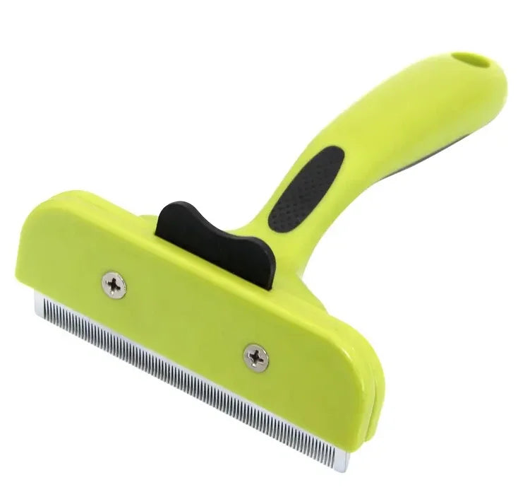 Factory Wholesale Three Sizes Deshedding Tool Self Cleaning Pet Dog Grooming Brush