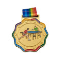 Wholesale Metal Table Tennis Medals Children Student Games College Table Tennis Medals