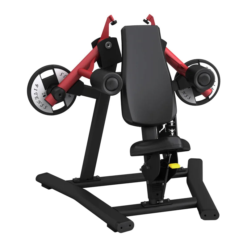 Body Building Gym Fitness Equipment Weight Lifting Free Weights Plate Loaded Lateral Arm Lifting Trainer Machine Safety Chest