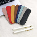 Pocket Single Pen Protector Pencil Pouch Sleeve Pu Leather Pen Case Holder Pouch for Single Pen Other Storage Bags