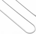 Square Snake Chain Size 0.9mm 1.2mm 1.5mm Selling in Meter High Polished Snake Jewelry Stainless Steel Fine Snake Necklace
