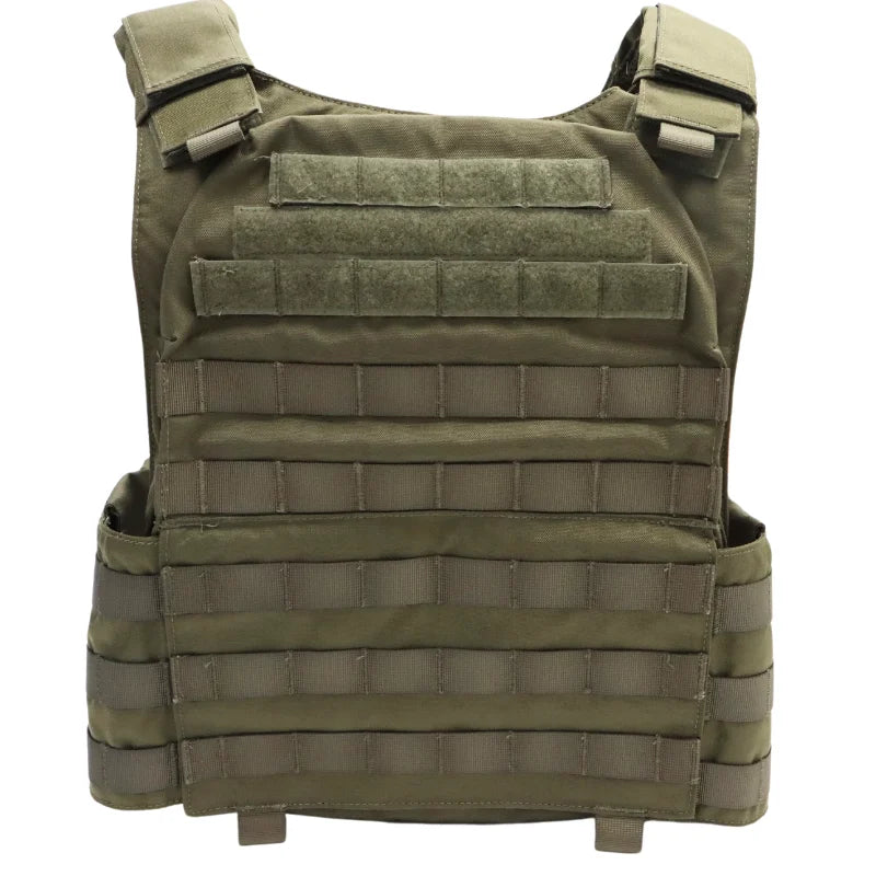 Vanda Green MOLLE Tactical Vest Lightweight Multi-Functional Tactical Vest Polyester  Plate Carrier