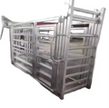 BaoChuan Heavy-Duty Stainless Steel Cattle Crush Fencing Trellis Gates for Construction Site Livestock Farm Equipment