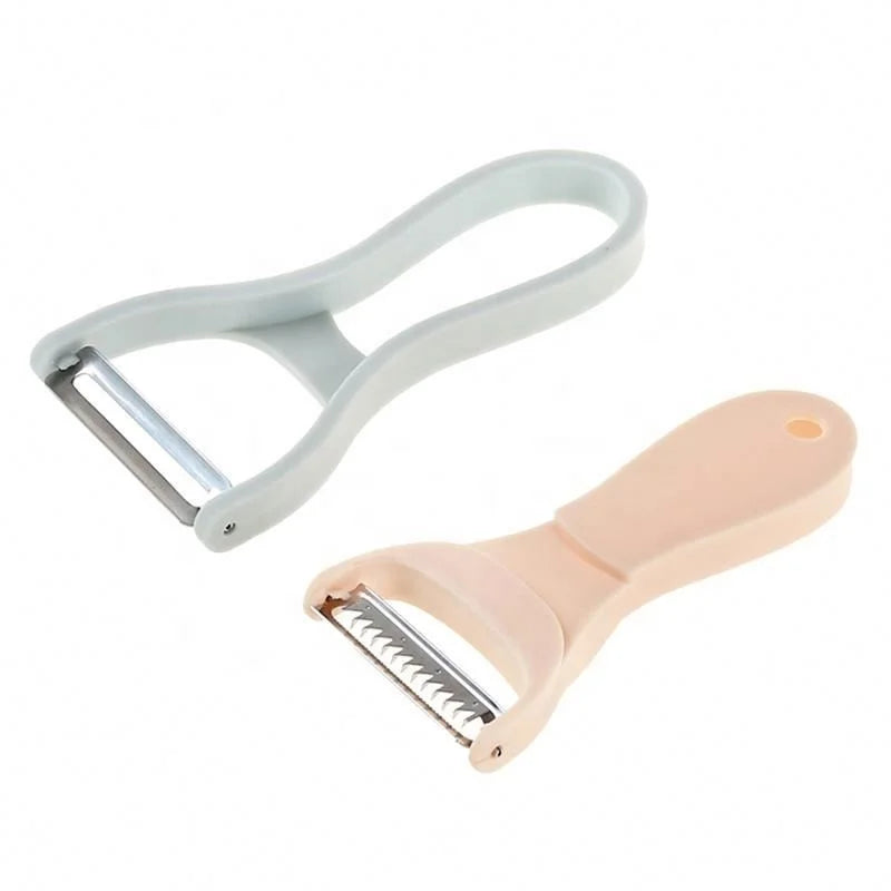 Creative and Fashionable Multifunctional Two in One Stainless Steel Potato Fruit Grater Household Fruit Peeler Kitchen Tool