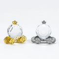 Artificial Crystal Crown Wedding Carriage Figurines Crafts Gift Souvenir for Birthday Wedding Party Decor Souvenir