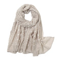 Fashion Round Dots Sunscreen Soft Shawl New Style Cotton Linen Scarf Gift Hijab Shawl Scarf for Women