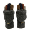 Winter Unisex Convertible Fingerless Gloves for Ski Fishing & Outdoor Sports Warm Half Finger Mitten Design Flip Top Clamshell