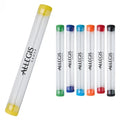 Transparent Clear PC/PET/PETG Extrusion Packaging Tube for Consumer Electronics Labeling Silk Screen Printing Plug/Lid End Caps