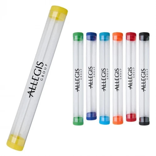 Transparent Clear PC/PET/PETG Extrusion Packaging Tube for Consumer Electronics Labeling Silk Screen Printing Plug/Lid End Caps