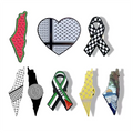 Enamel Pin Postcard From Palestine Enamel Pin Filistin Palestinian Pin Brooches