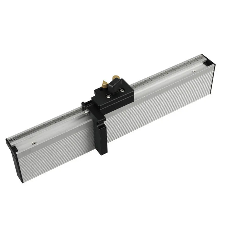 MaxTool Table Saw Router Scale Stopper 450/600/800mm Miter Gauge Guide T-Track Sliding Aluminum Alloy Woodworking DIY Tool OEM