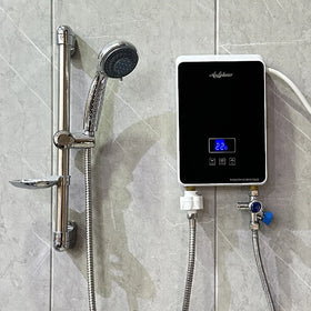 110V Hot Geyser Mini Hotel Apartment New Bath 3500 Watt Intelligent Shower Room Water Heater Without tank
