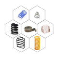TopWay Stainless Steel Customized Industrial Automobile Coil/Spiral Torsion Leg Spring