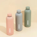 Yeway New Arrival Sport Water Bottle Customer logo Double Wall High Borosilicate Water Bottles with Stainless Steel Materials