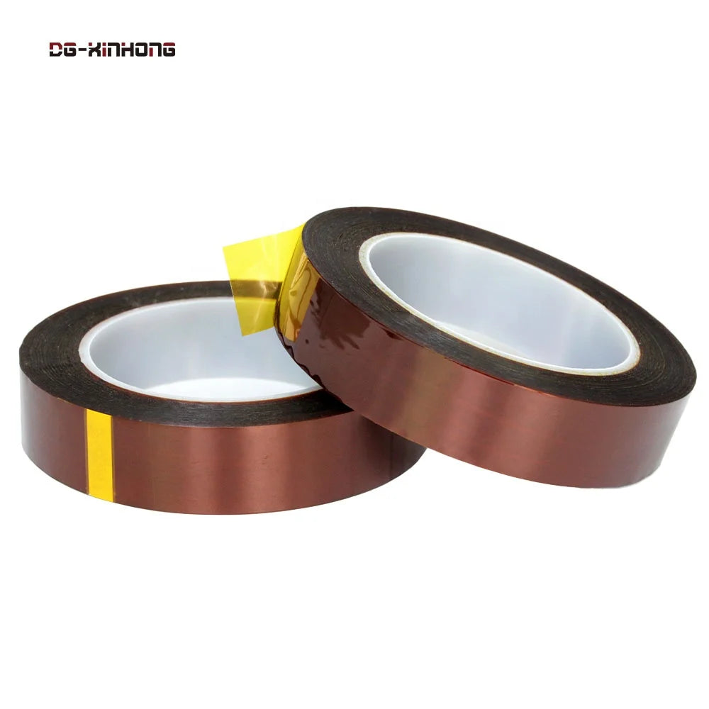 2- High Temperature Heat Resistant Amber PET New Energy Electrical Termination Insulation Protect Lithium Battery Adhesive Tape