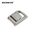 Factory Wholesale Price 25/38 mm New Stainless Steel 304 Cam Buckles Metal Toggle Clip Tie Down Strap Tighten the Binding Buckle