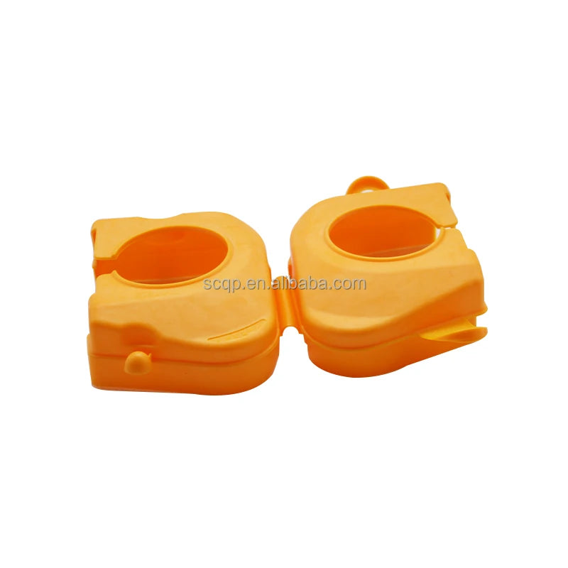 Yellow PP Safety Cap Scaffold Coupler Cover Protector Clips Zhe Jiang Yiwu Mehanic SCQP Model Q6 Multi-purpose Convenient
