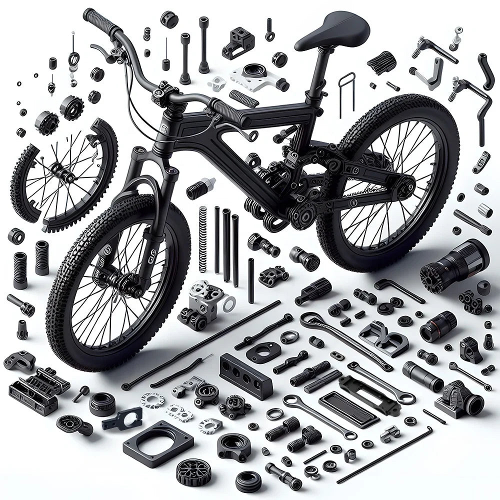 Custom Cnc Parts Full Auto Motor Cycle Parts Machining for Bicycles and Auto Rickshaw Car Cnc Aluminum Parts in Machining