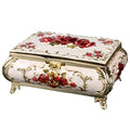 Nordic Rose Other Home Decor Jewelry Box Packaging Luxury Home Decoration Metal Jewelry Box