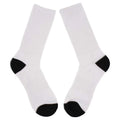 Quality Custom Sporty Crew Polyester Sublimation White Socks Spring Summer Anti-Slip Spandex Disposable Cuff Bottom Designer