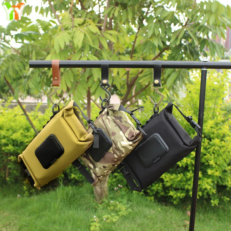 Tactical New Camouflage Wet Tissue Holder Box Waterproof Picnic Outdoor Camping Wet Tissue Paper Storage Bag Wet Wipes Organizer