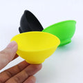 2.6inch Logo Custom Flexible Silica Measuring Bowl Kitchenware Non-stick Prep Serve Anti-drop Facial Mask Silicone Mixing Bowls