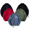 Wholesale Autumn Waterproof Flight Jacket Baseball Bomber Blank Jacket Men Windbreaker Coats