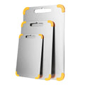 Kitchen Bamboo Stainless Steel Cutting Board New With Juice Groove Groove Stainless Steel Cutting Board Bamboo Cutting Board