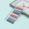 Transparent Multi-Colored Jewelry Label Book Sticky Note Tabs Page Tabs Writable and Repositionable Strip Index Tabs