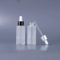 High Quality 50ml Frosted Glass Dropper Bottle for Skin Care Essential Oil Minimum Order 100pcs
