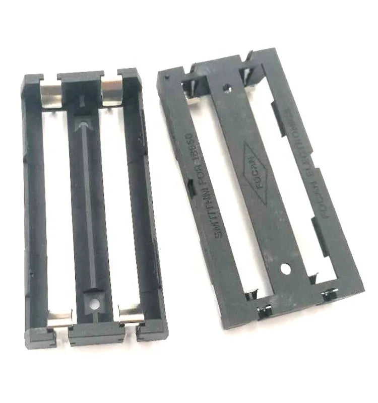 Equivalent of Keystone 1049 THM Nylon Parallel 18650*2 Cell Battery Holder case Box with PC Pins MegaBDM