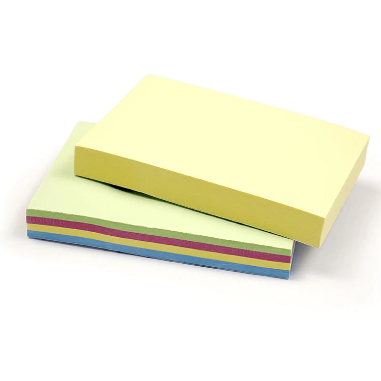 76*100mm Offset Paper Self Adhesive Memo Pad Custom Wholesale Sticky Notes