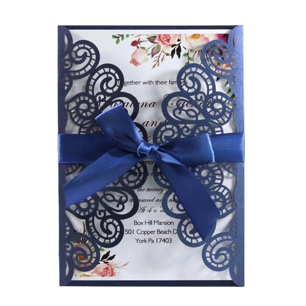 European Style Wedding Invitation Laser Cut Invitation and Birthday Invitation Cards Save the Date MegaBDM