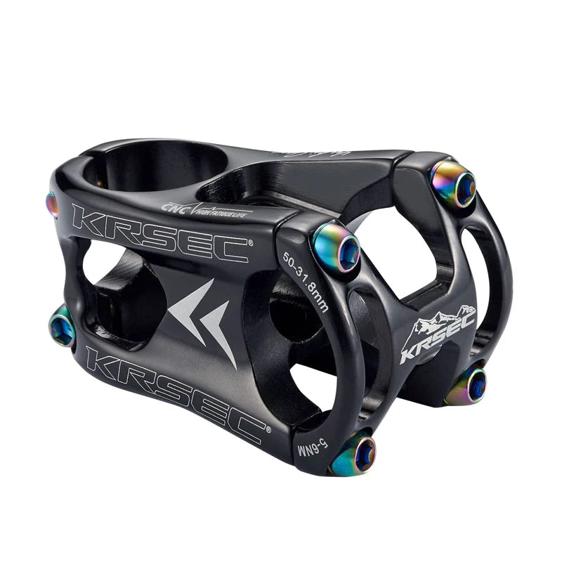 OEM  Bmx Mtb Bike Hollow Short Handle Stem Aluminum Alloy Mountainous Bicycle Riser 31.8 * 50MM Stem