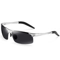 Sunray Ultra-Light Aluminum-Magnesium Alloy Polarized Fashion Cycling Fishing Outdoor Eyewear Sport Sunglasses for Men