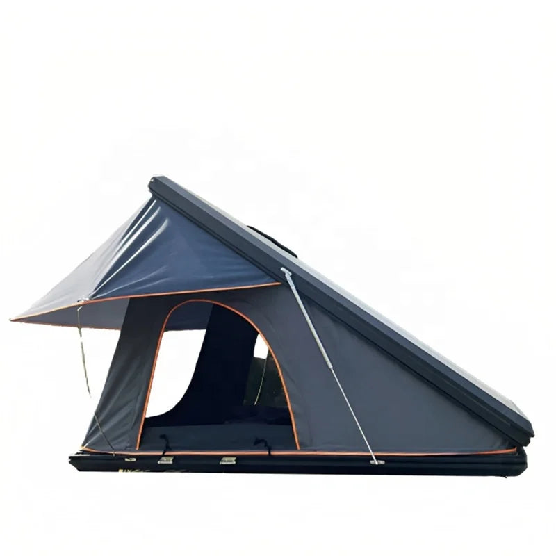 Big Triangle 4x4 Aluminium Hard Shell Roof Top Tent Outdoor Camping Car Roof Tent