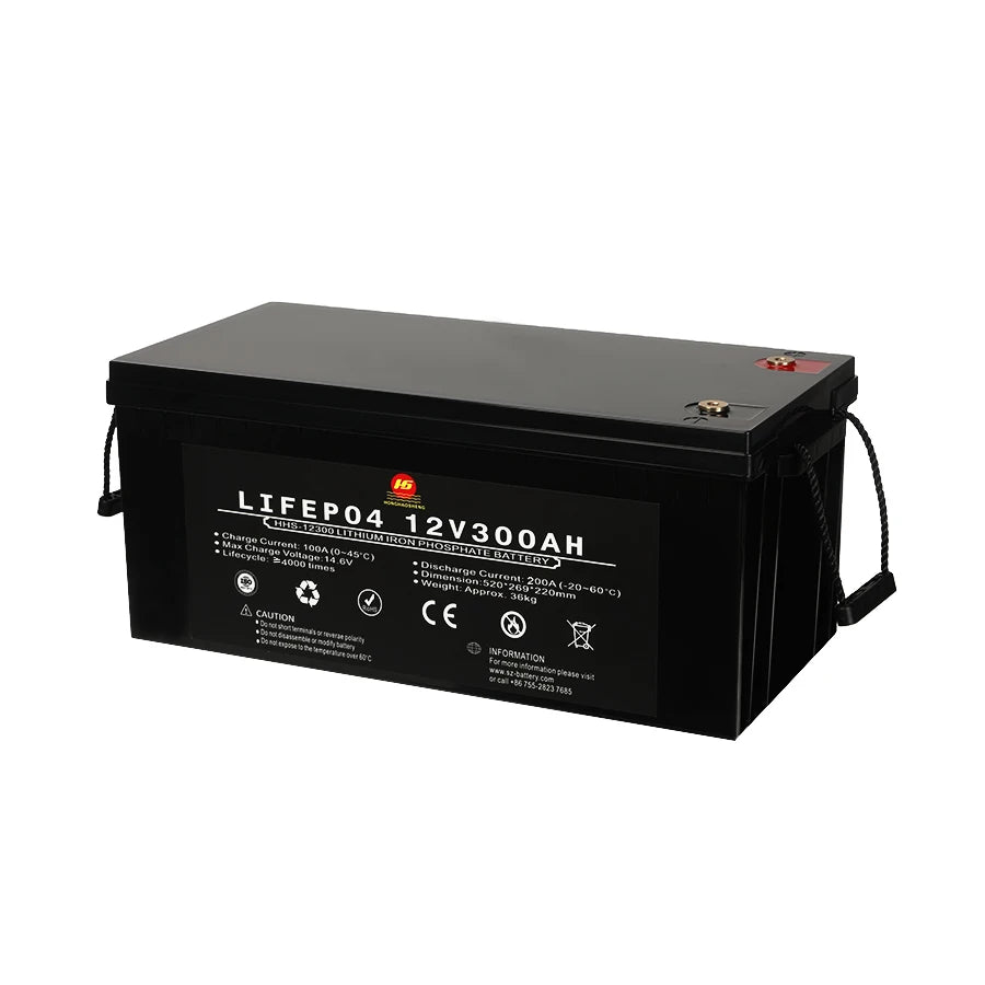 Lifepo4 Battery 12.8v 300ah Lithium Ion Battery Deep Cycle 12v 300ah Lithium Iron Phosphate Pack With Bms App Control